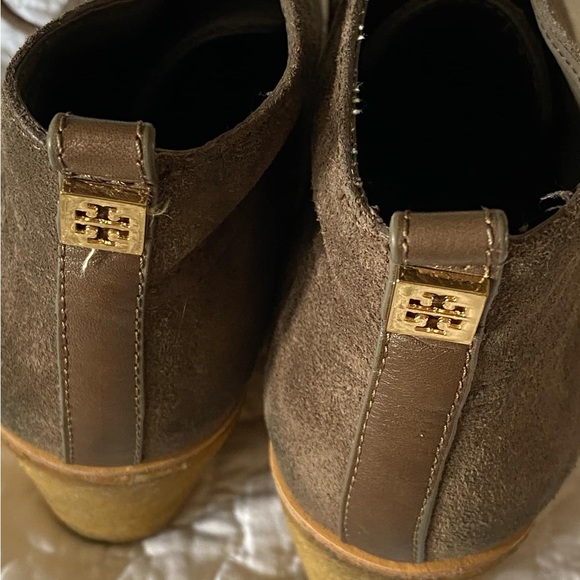 Tory Burch Women's Suede Ankle Boots - Picture 2 of 3